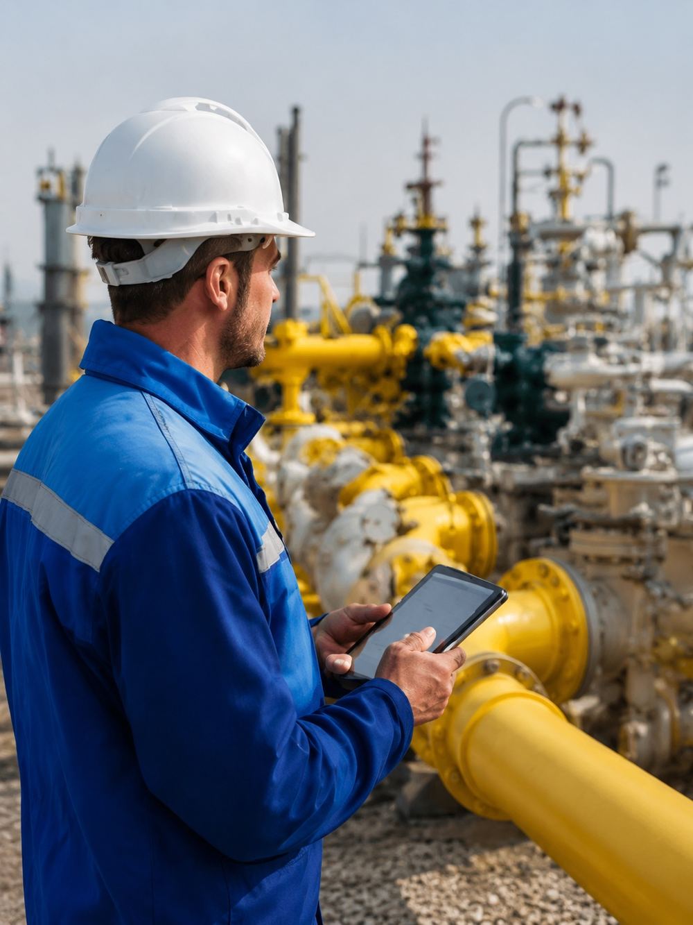 Инженер на нефтегазовом производственном объекте