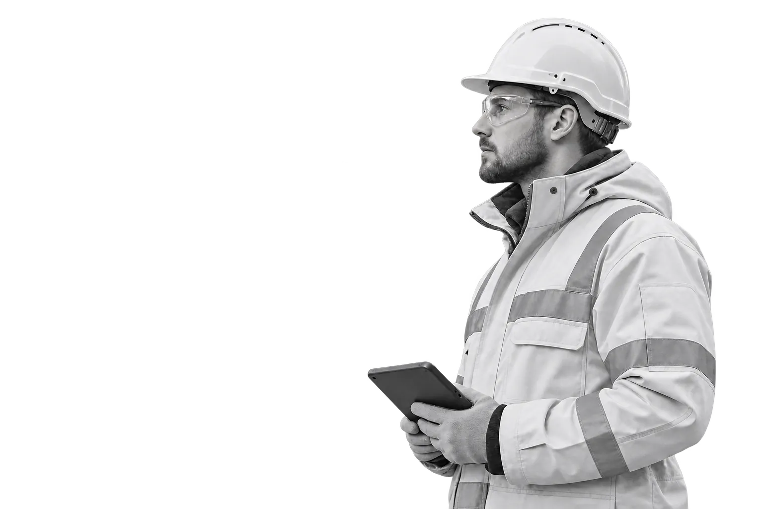 Сотрудник KWT GROUP на нефтегазовом объекте